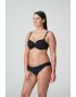 PrimaDonna Bikini Top Full Cup Damietta 4011610, Σουτιέν Μαγιό με διακοσμητικούς κρίκους για μεγάλο στήθος , ΜΑΥΡΟ